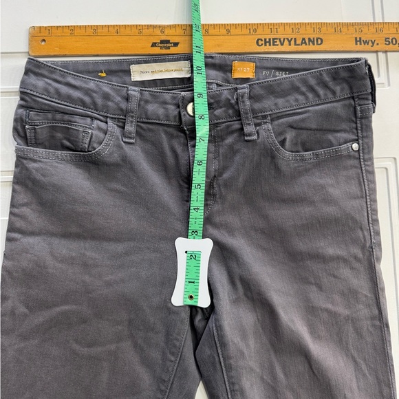 Pilcro and the Letterpress Gray SJEJ Stretch Skinny Jeans Size 27 Anthropologie - Picture 8 of 9